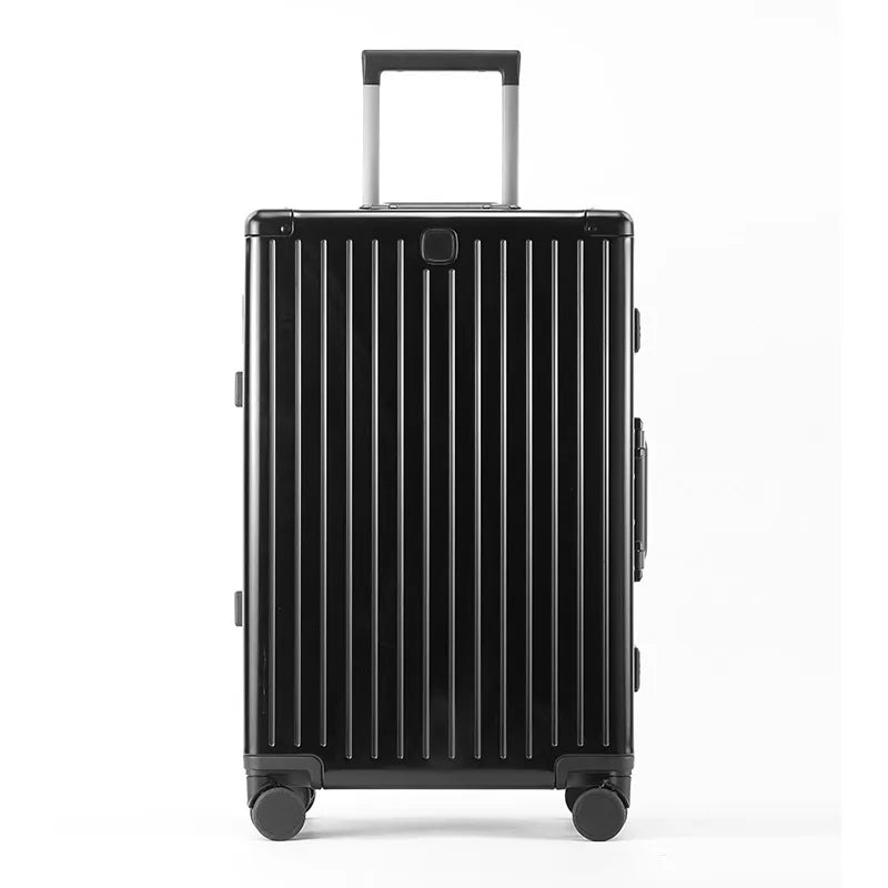Valise rigide en alliage d’aluminium et de magnésium SUSHIMU – bagage à roulettes, 20, 24, 26 et 28 pouces
