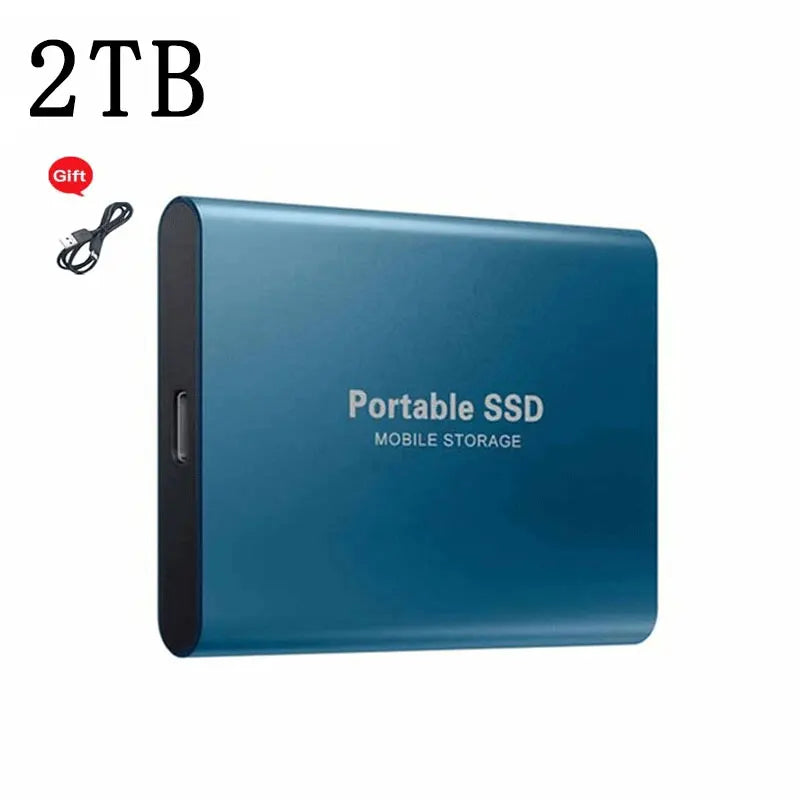 Disque Dur Externe Portable SSD 2 To, 4 To, 16 To, USB Type-C 3.0, Haute Vitesse, 8 To