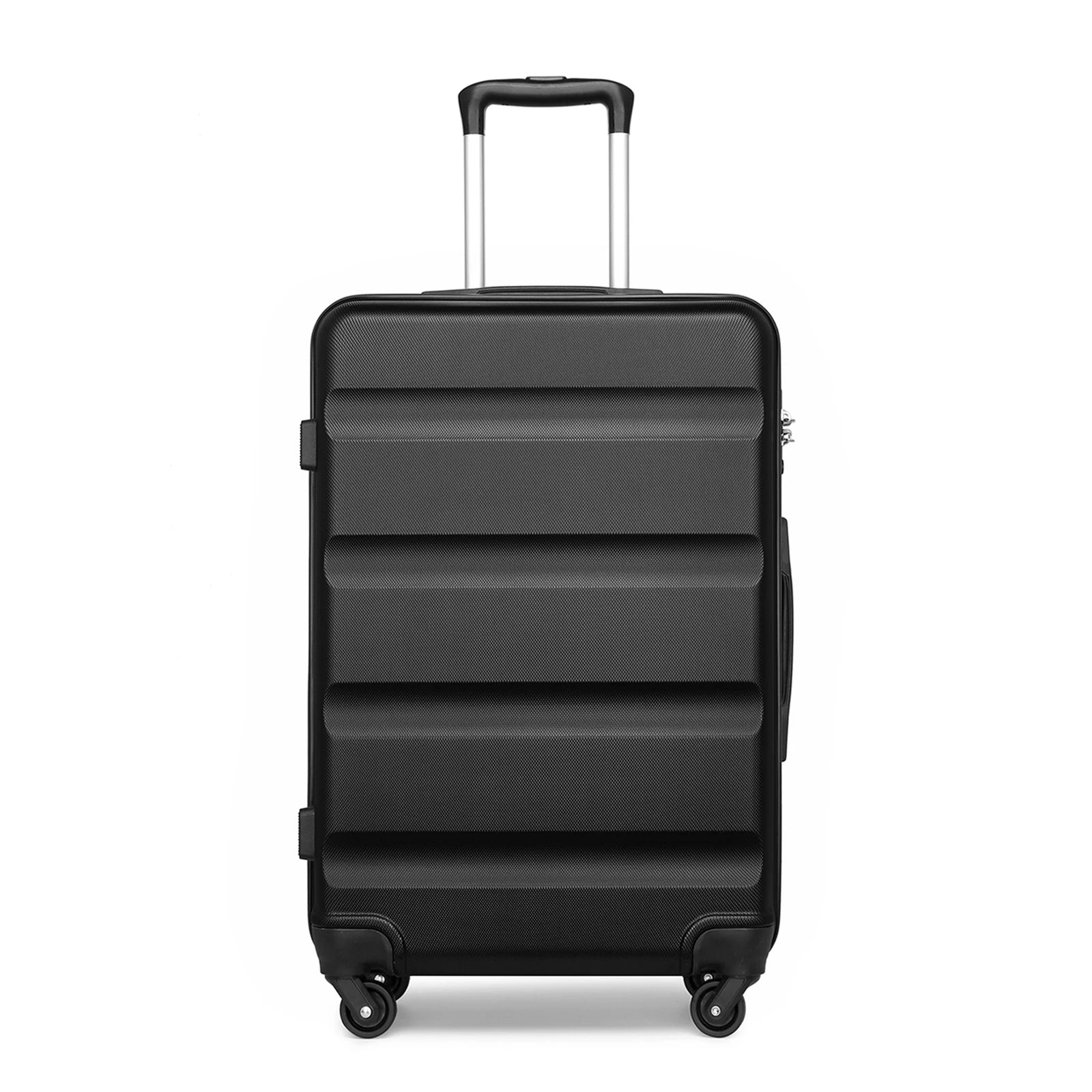 Hardshell Case avec 4 roulettes spinner et serrure à combinaison numérique KONO – 55/66/75 cm