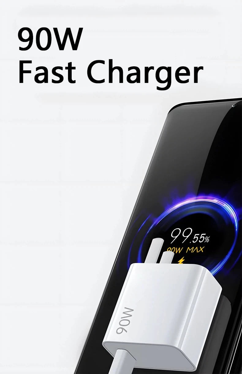 Chargeur USB rapide Type-C – jusqu’à 65W – compatible Xiaomi 15, 14, 13, 12, 11, 10, Redmi, Poco