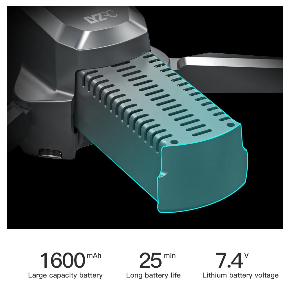Batterie originale LYZRC L200 PRO MAX 7.4V 1600mAh pour Drone RC