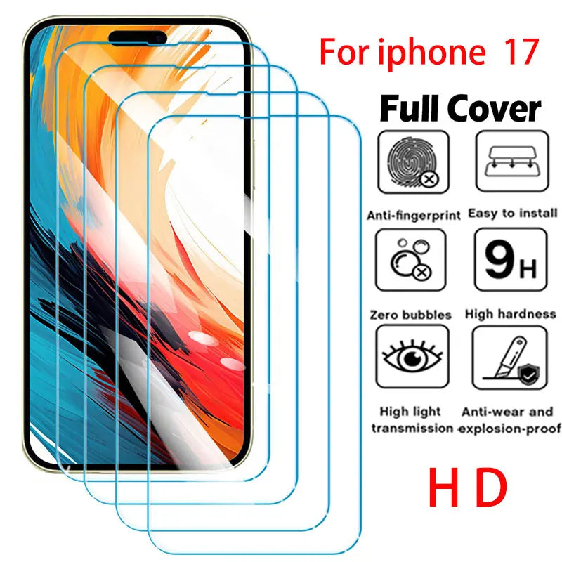 Film de protection d’écran Ultra HD en verre trempé 9H (lot de 3)