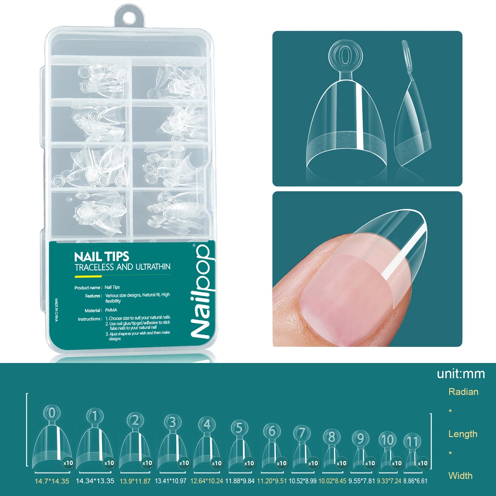 Capsules de Gel Souple 120 pcs, Courte/Moyenne