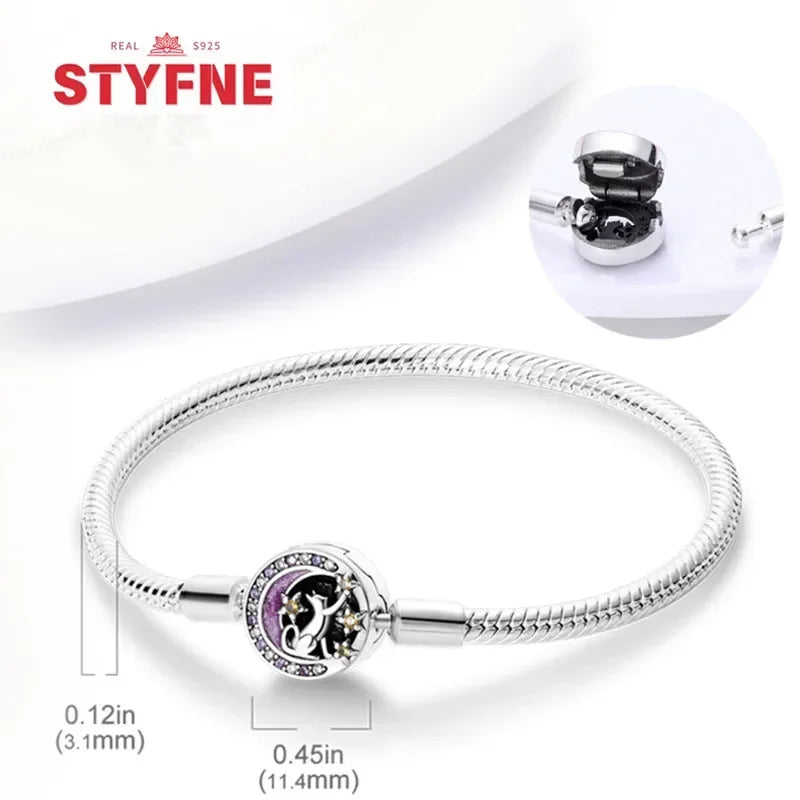 Original Bracelets For Pearl Charms DIY Fashion Jewelry Women Gift