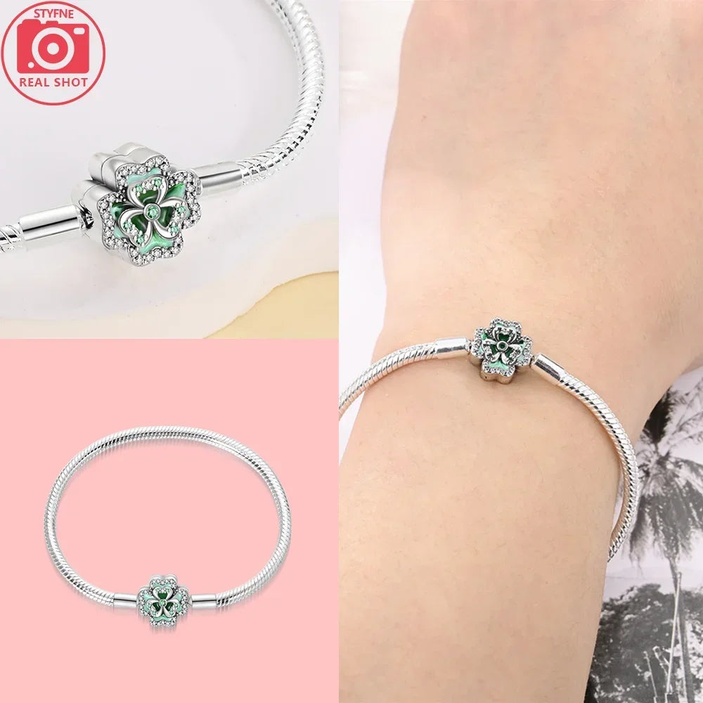 Original Bracelets For Pearl Charms DIY Fashion Jewelry Women Gift 