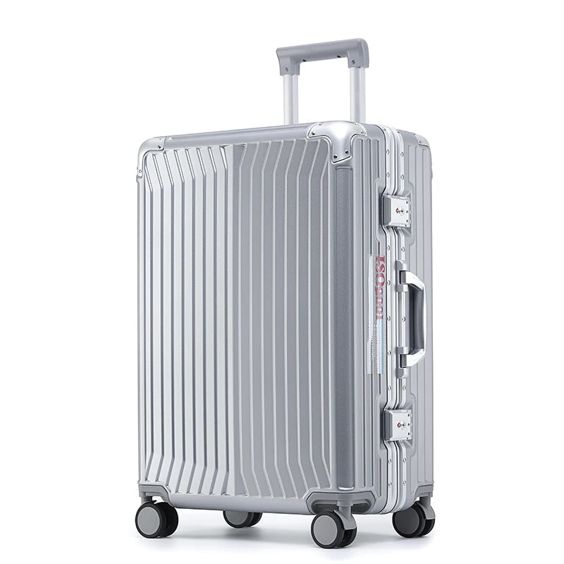 Valise à large poignée SUSHIMU – valise de voyage 20, 24 et 26 pouces pour hommes et femmes