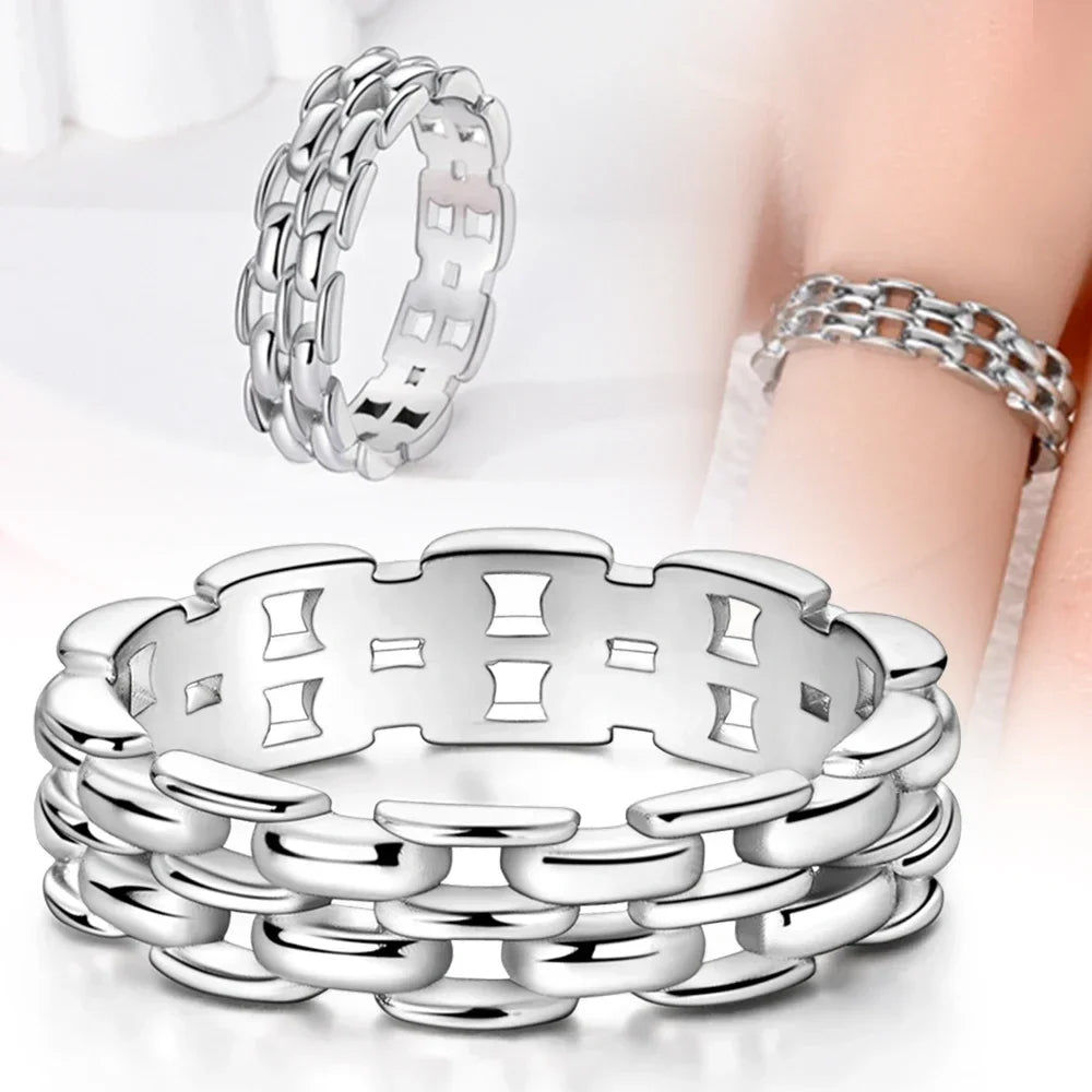 Colorful Zircon Sun Moon Star Stackable Rings for Women.