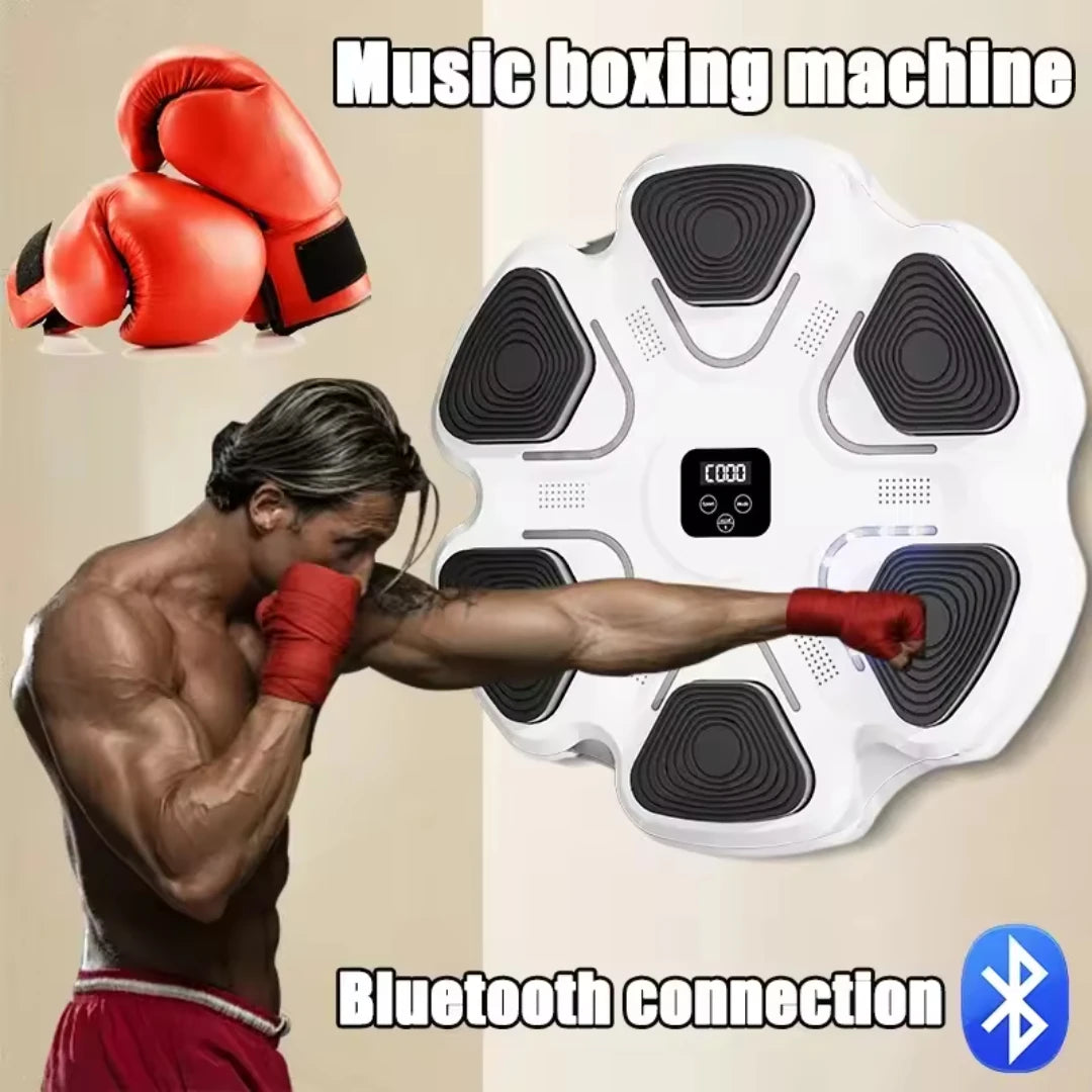 Machine de boxe itude intelligente pour adultes et enfants – Entraînement sportif, fitness, entraînement à domicile, entraînement de réponse, cible murale