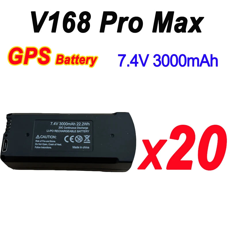 Originalakku für Drohne V168 Pro Max GPS