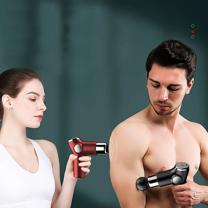 32 Speed ​​Massage Gun Deep Tissue Percussion Muscle Massager for Pain Relief Body Neck Vibrator Fitness