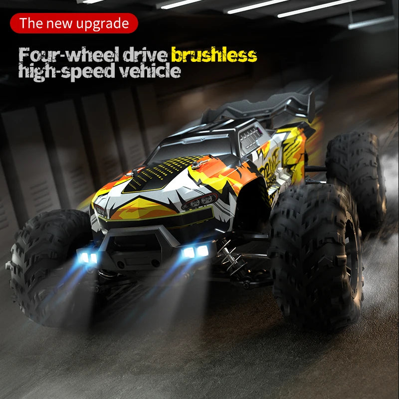 High Speed ​​Brushless Remote Control Cars for Adults Fast RC Cars Off Road Off-Road Truck Pro 1:16 70km/h 16import 