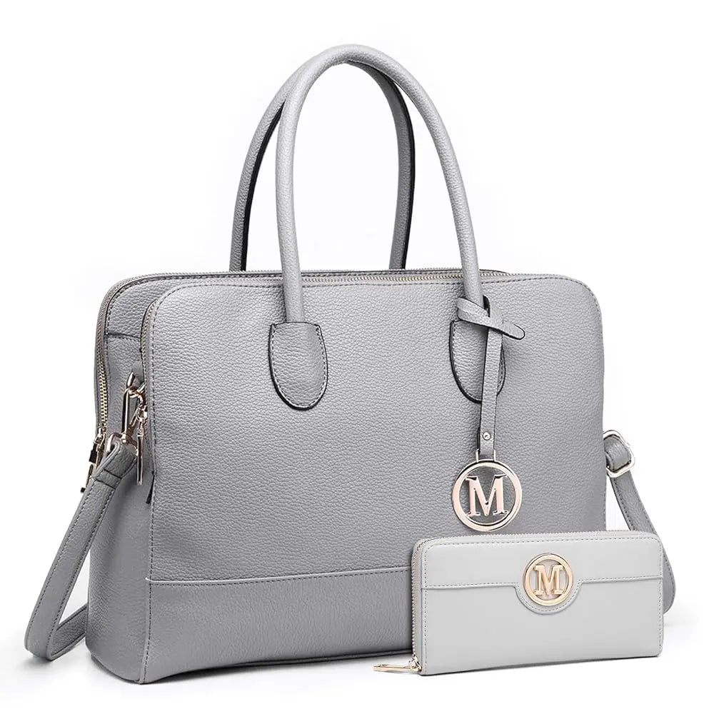 Porte-documents 13 pouces rétro élégant Miss Lulu, sac à main pour ordinateur portable