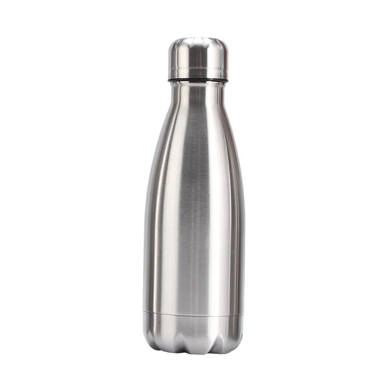 Stainless Steel Water Bottle for Outdoor and Travel, 1 Liter Item, Free Shipping, Standard, 500 750 1000ml