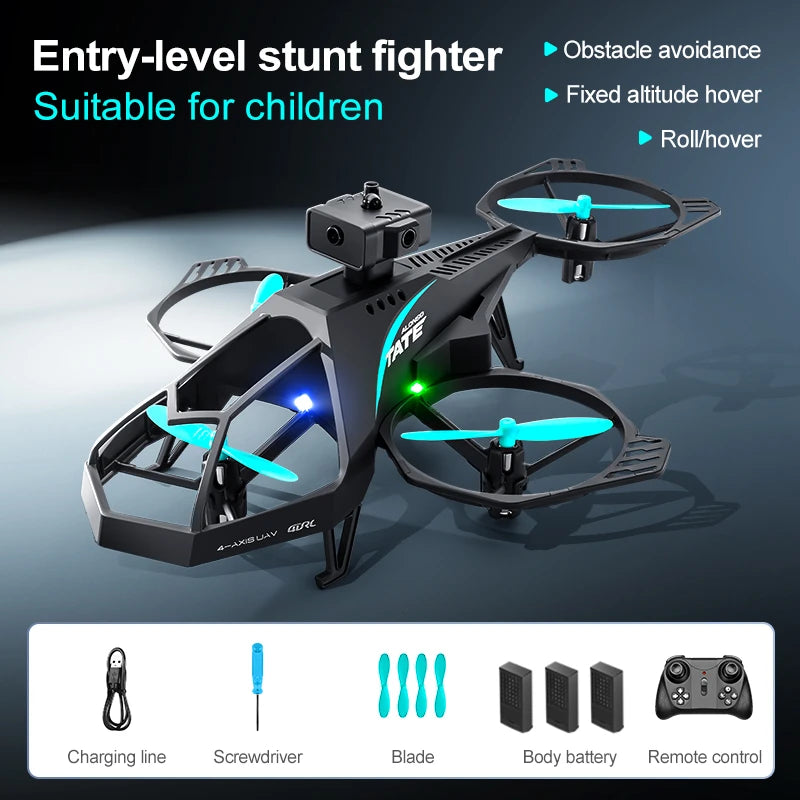 Mini Drone 360° V35  – Avion Télécommandé, Évitement d’Obstacles, Mode Sans Tête, Hélicoptère RC