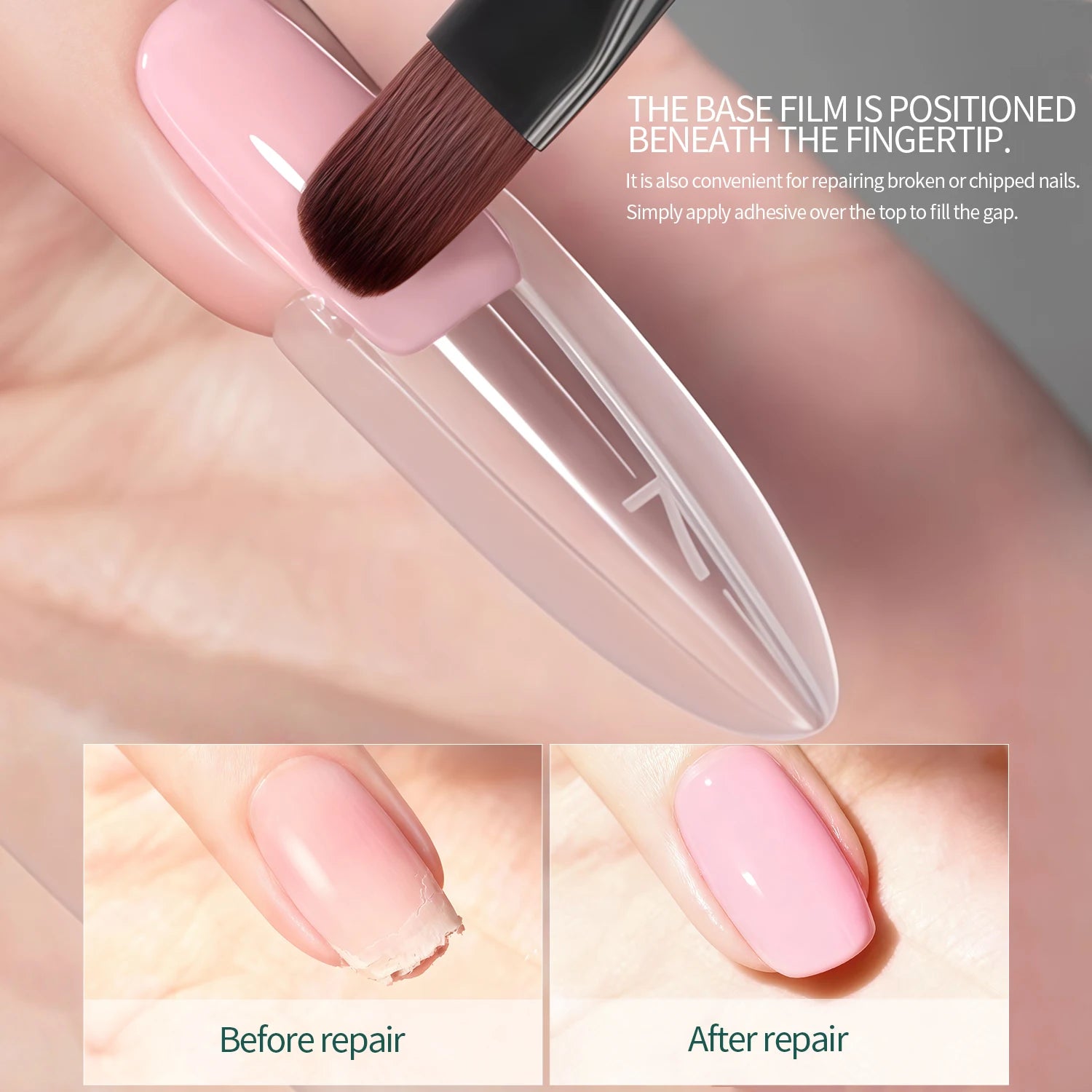 Formes doubles pour ongles, réutilisables, pointes claires, manucure française, Gel/Polygel/Acrylique, 70/140 pièces