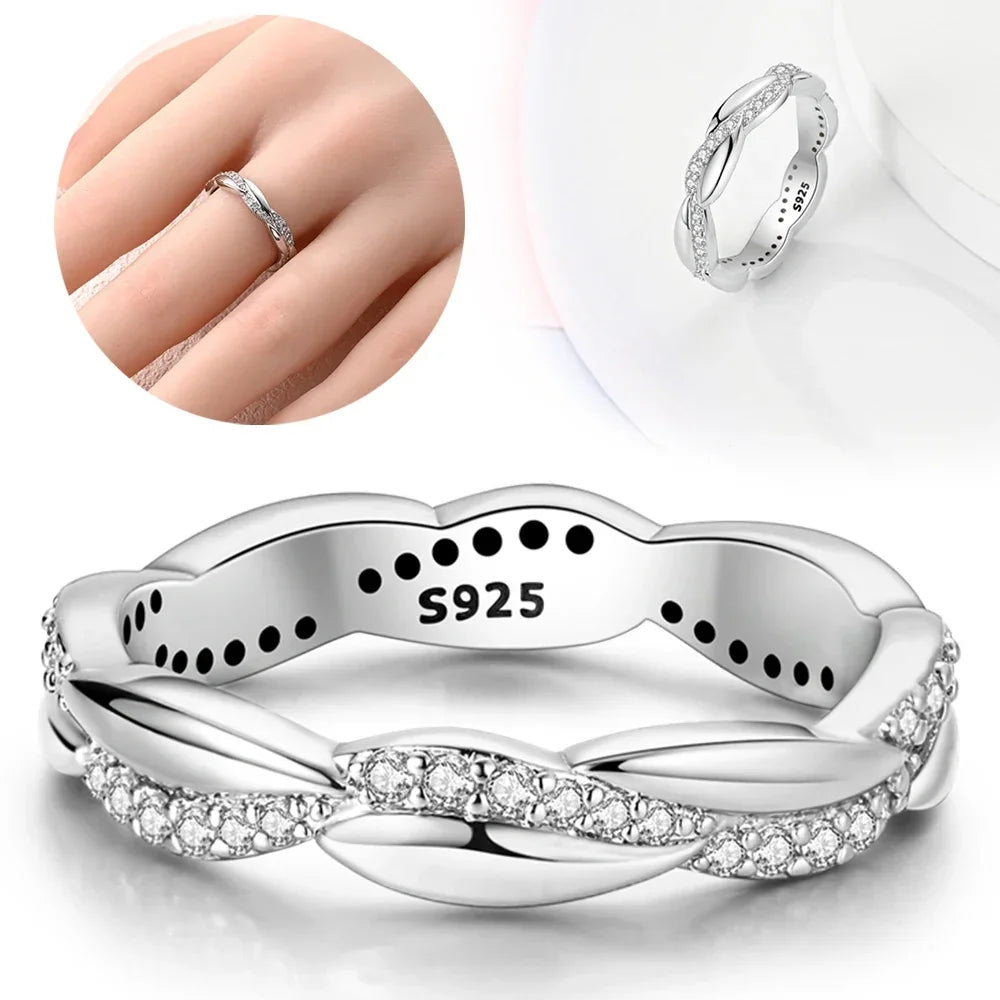 Colorful Zircon Sun Moon Star Stackable Rings for Women.