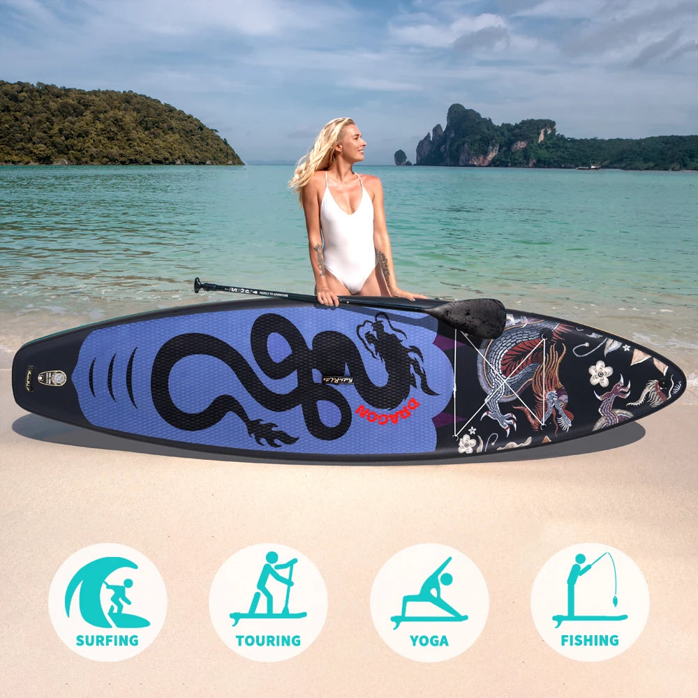 Planche de Paddle Gonflable avec Accessoires (335 / 350 / 385 cm) - Feath-R-Lite Koi Sup