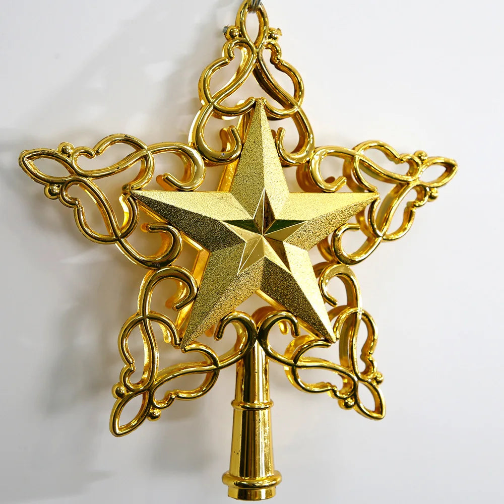 Étoile à cinq branches, décoration de Noël créative 22cm