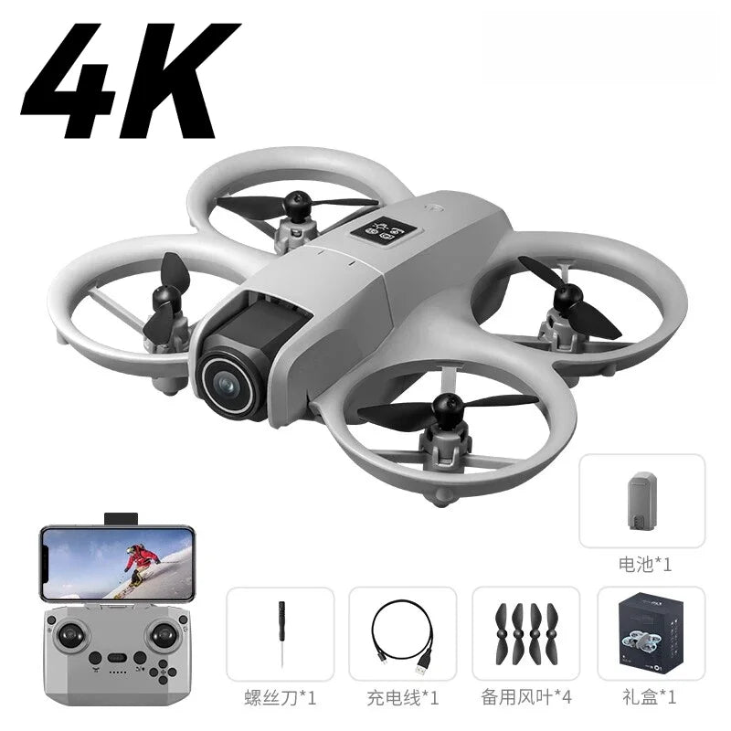 Drone A11 Mini 8K – Caméra HD, évitement d’obstacles, moteur sans balais