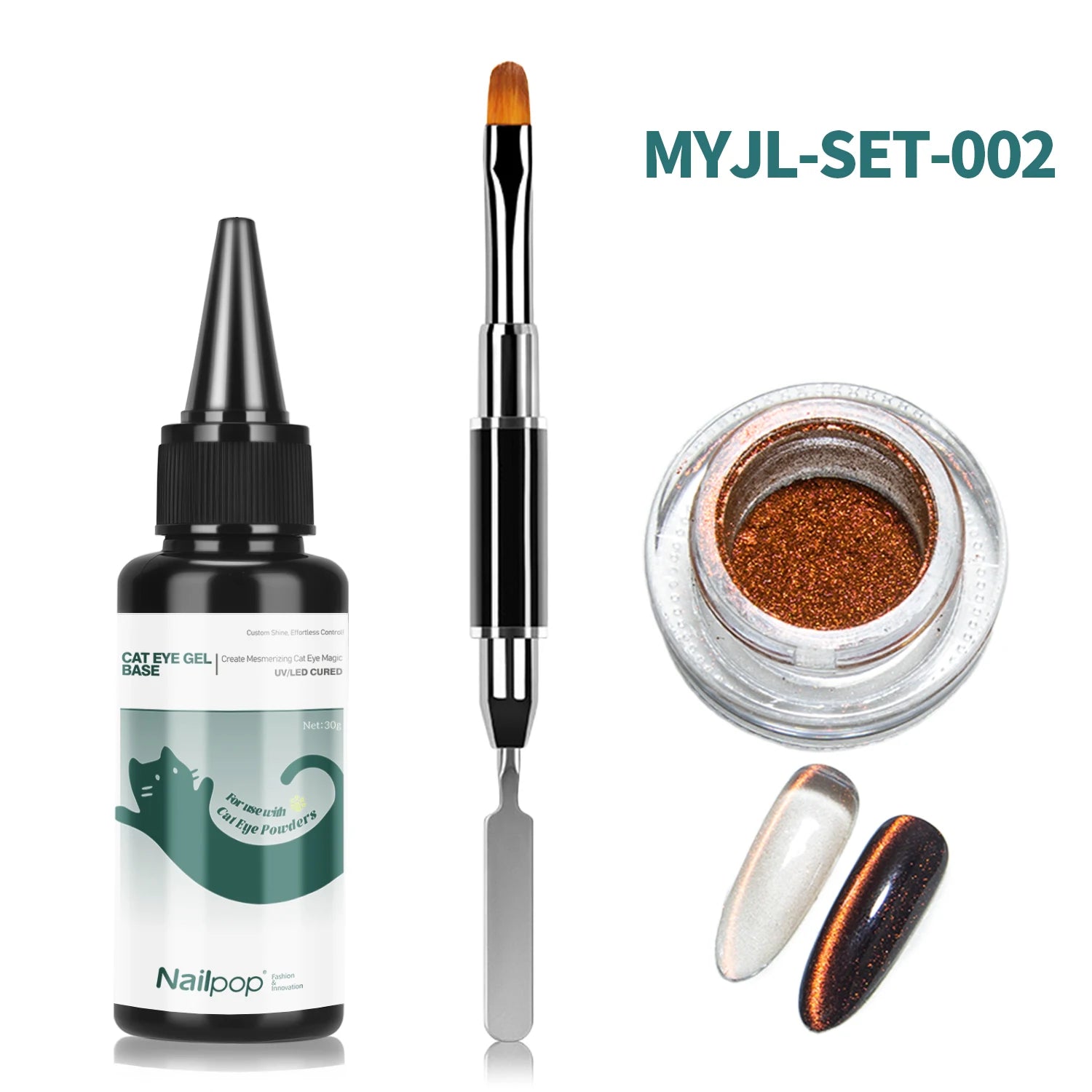 Gel Base Œil de Chat DIY, 30 ml