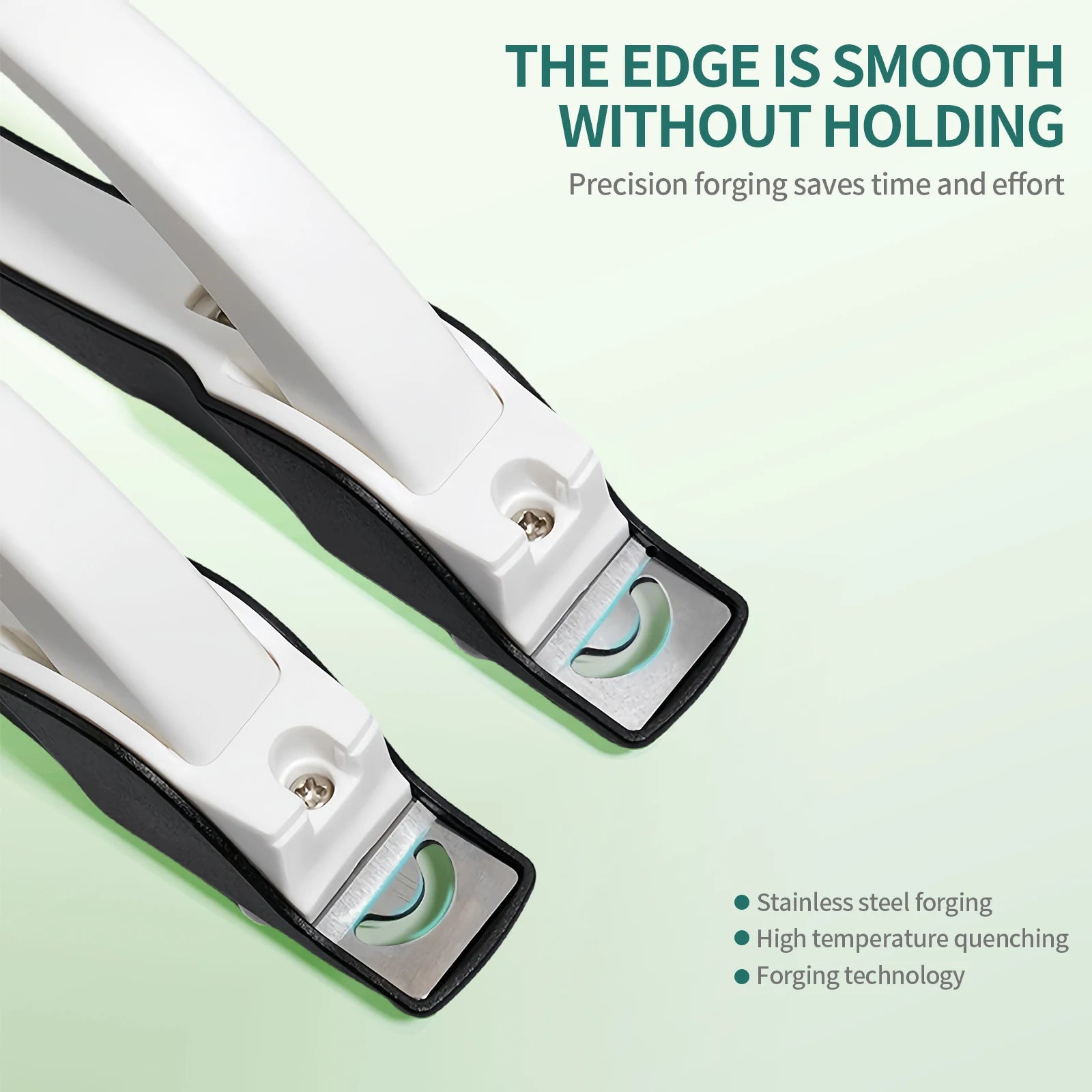 Coupe-Ongles en U pour Faux Ongles Acryliques – Avec Sizer et Catcher