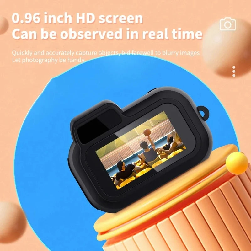 Mini caméra avec écran, intérieur, extérieur, sport, HD, 1080p, portable, enregistreur vidéo, prise en charge de la carte TF