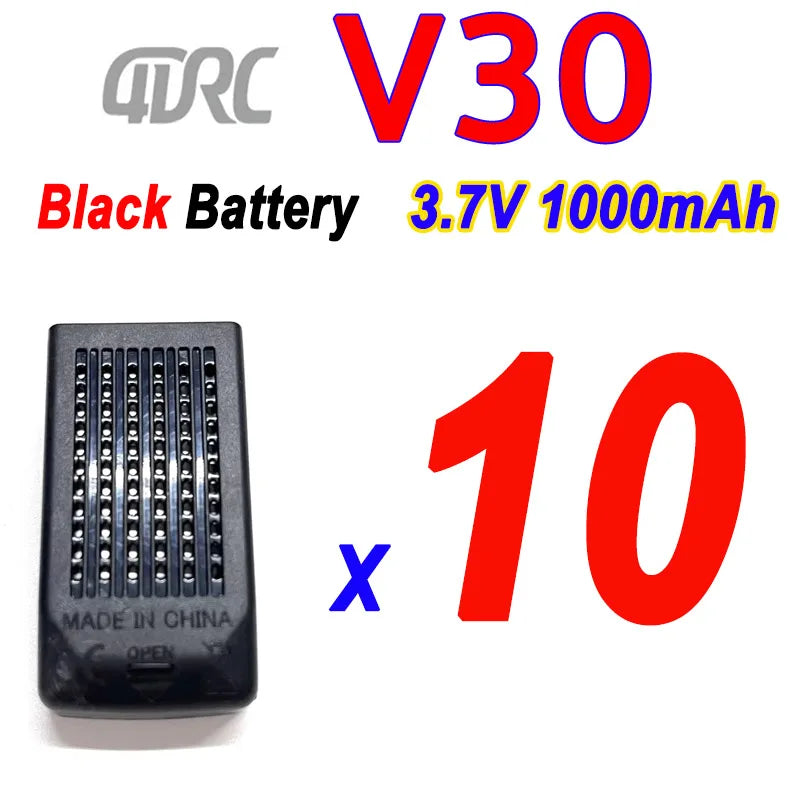 Batterie originale 4DRC V30 3.7V 1000mAh pour Mini Drone RC