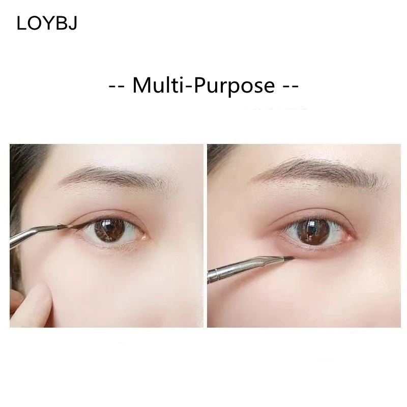 Pinceau à Eyeliner multi-usages LOYBJ, pinceau anti-cernes fin, outil de maquillage de détail