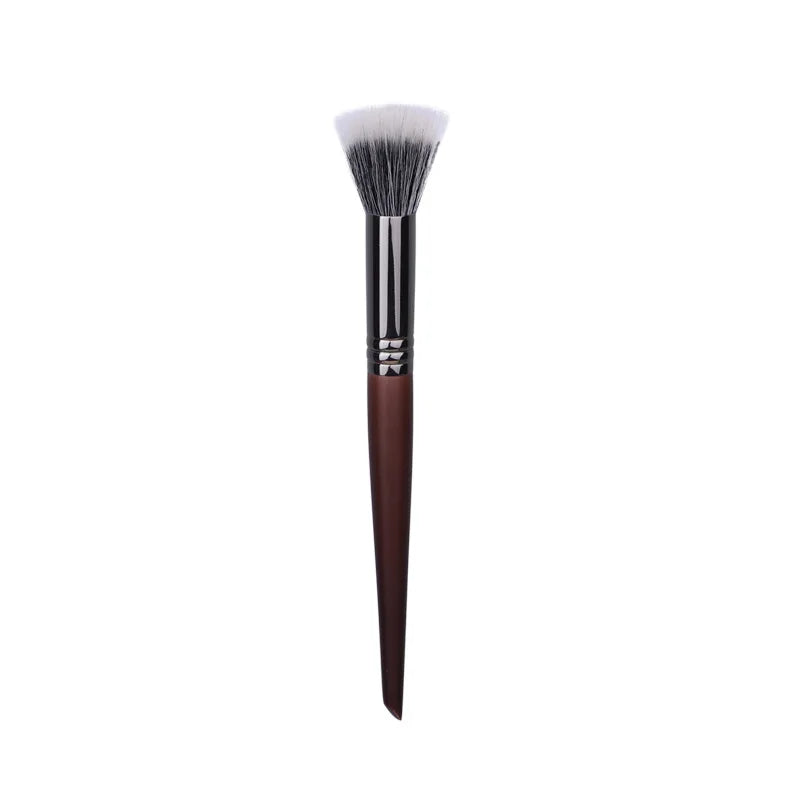 Pinceau à fond de teint plat LOYBJ, brosse de maquillage, poils de chèvre, pointillé, fard à joues, sourcils, cils, outil cosmétique