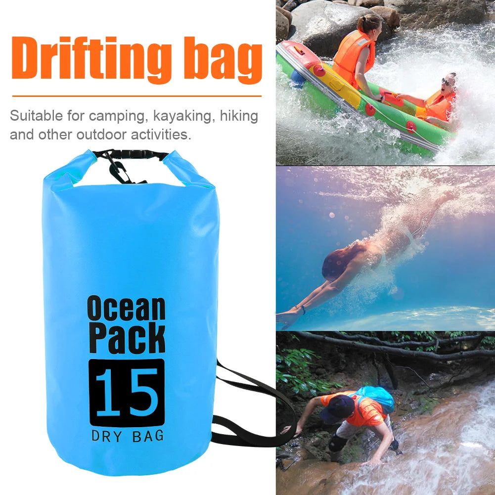 5L Waterproof Dry Bag,Waterproof Storage Bag for Outdoor Kayaking,River Canoeing,Trekking,Boating,Swimming