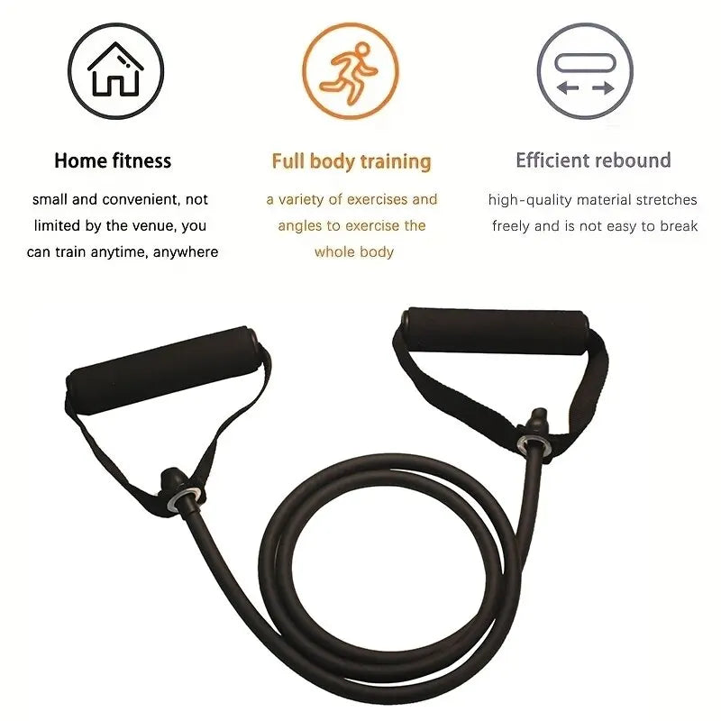 Workout Bands with Foy, Exercise Bands, Home Gym Equipment, Men and Women