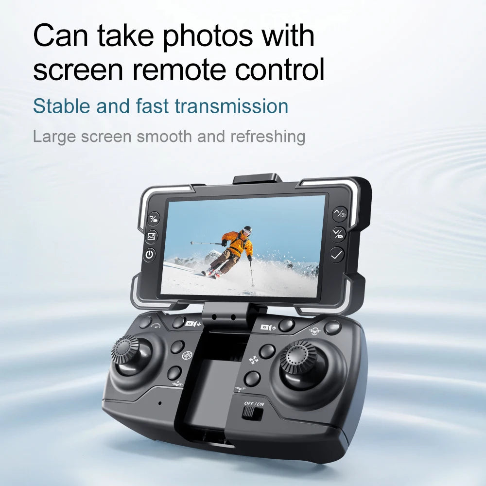 M10 Professional 4K 5G HD Drone Dual Camera Remote Control with Screen FPV Photography Brushless Foldable RC Quadcopter