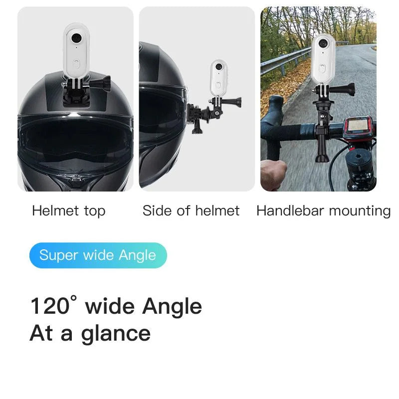 Mini Caméra Corporelle JETO H88 / H88Pro – Caméra Sport 1080P / jusqu’à 4K, WiFi, Étanche pour Moto, Vélo et Casque