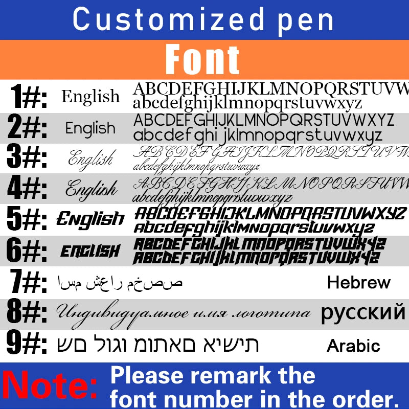 Metal Ballpoint Pen with Clip, Signature Ballpoint Pens for Business Writing, Office Stationery 