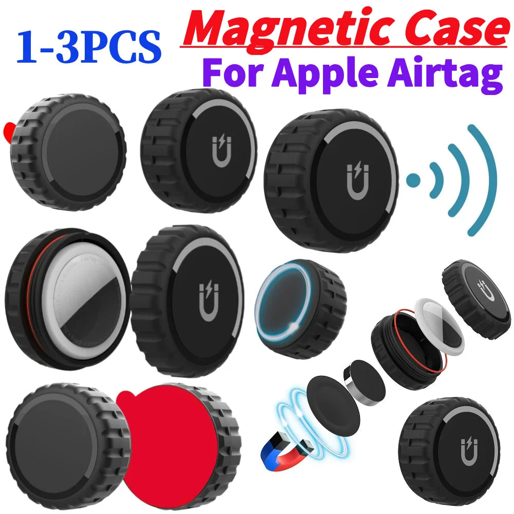 Étui magnétique pour Airtag Apple Ultra, support de traqueur GPS, voiture, vélo, moto, housse de protection