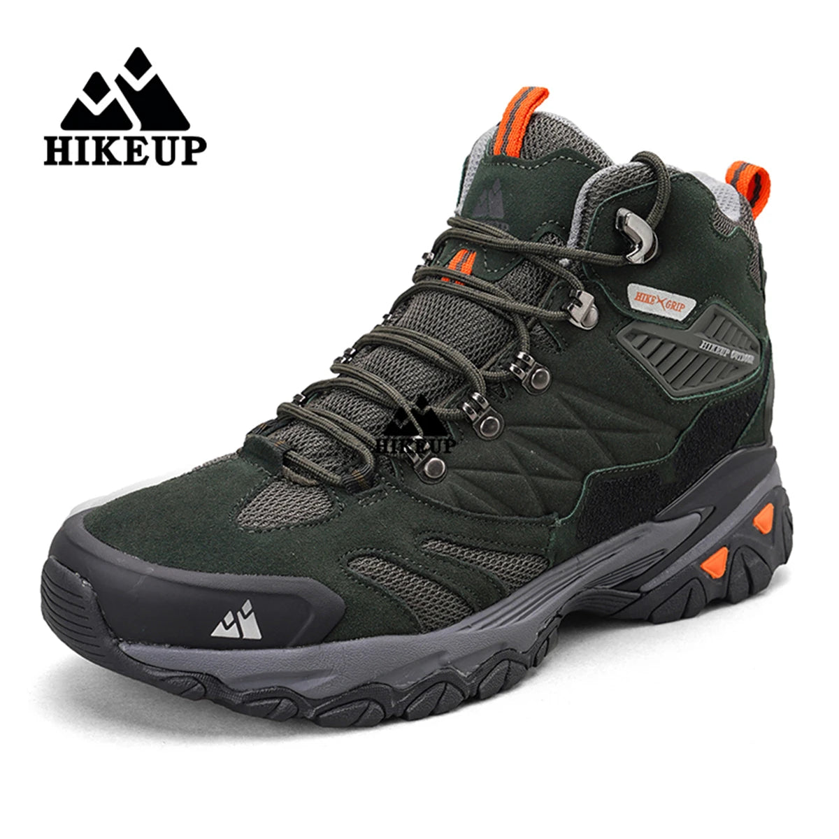 Chaussures de Randonnée HIKEUP Homme – Bottes Outdoor Respirantes et Résistantes