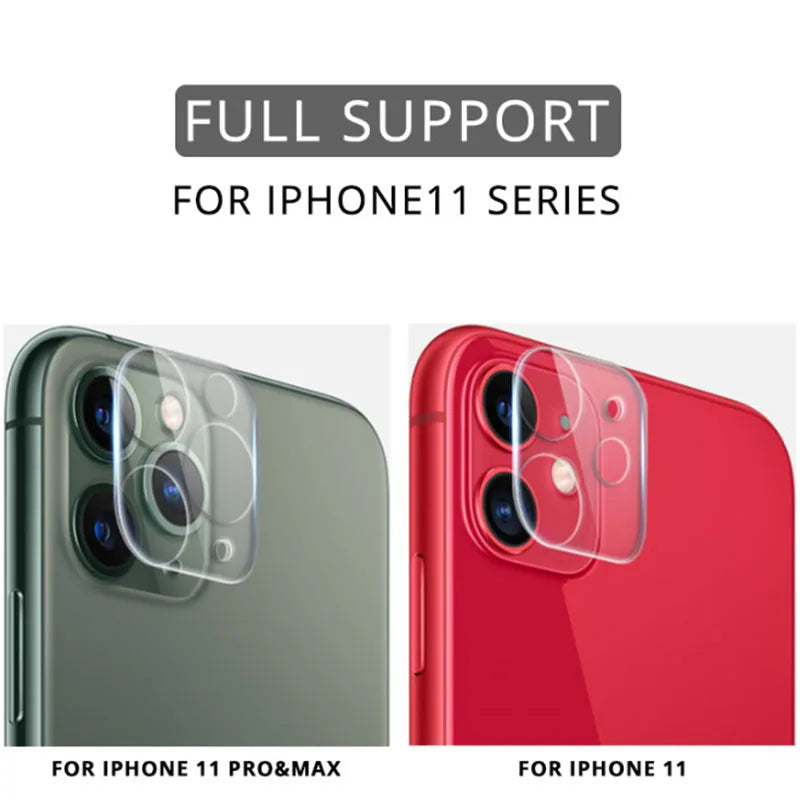 Verres de protection caméra arrière KENNAGE pour iPhone – Lentilles protégées HD 3 verres