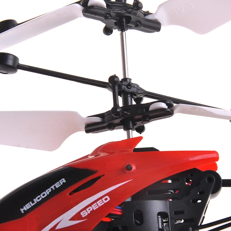 2CH RC Helicopter with Remote Control and Sensor Control for Kids, Hovering Toy