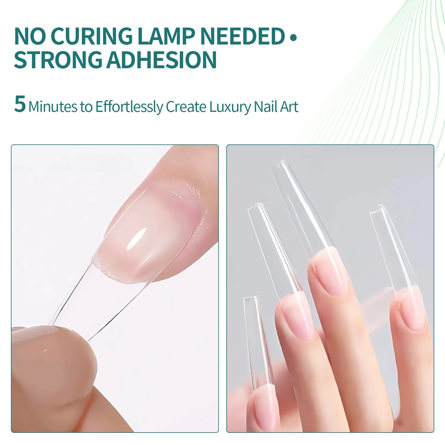 Colle à Ongles X Super Forte + Dissolvant Instantané Kit 6ml / 30ml