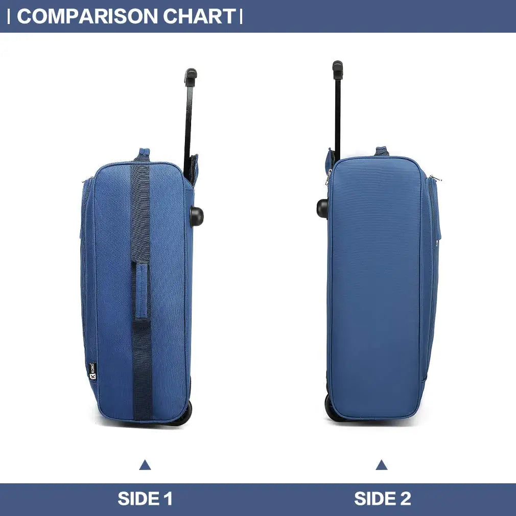 Cabin Trolley Softshell KONO – Bagage à main léger avec double roues