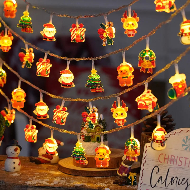 LED String Lights for Christmas Tree, 1.5/3m, Fairy Lights for Home Decoration