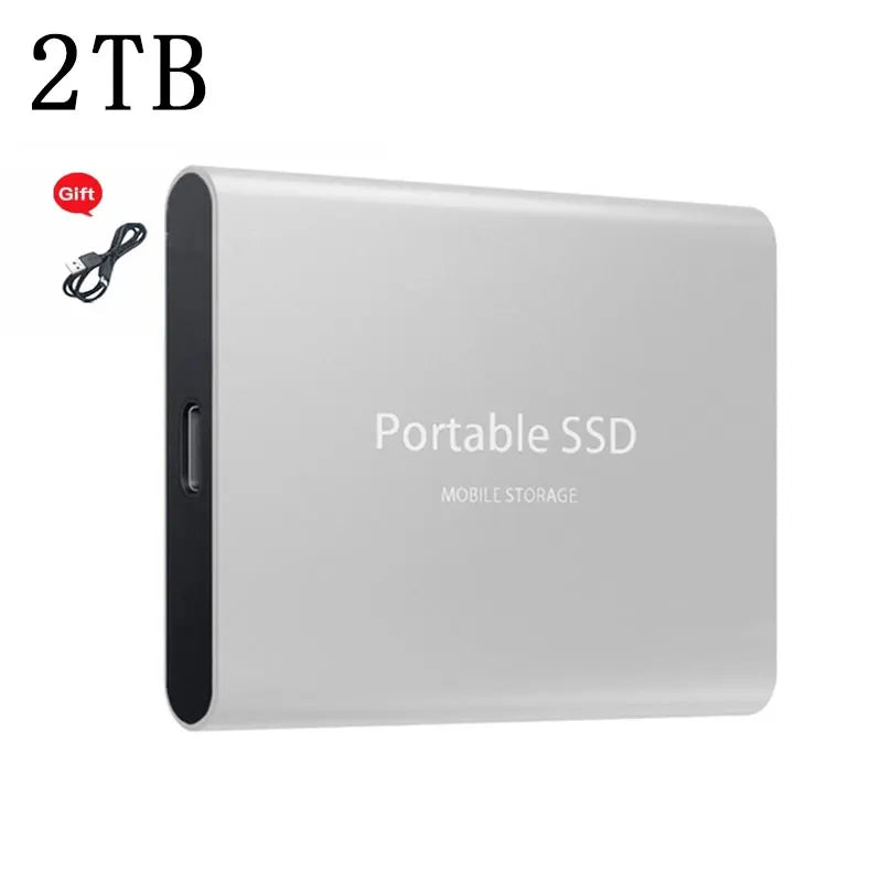 Disque Dur Externe Portable SSD 2 To, 4 To, 16 To, USB Type-C 3.0, Haute Vitesse, 8 To