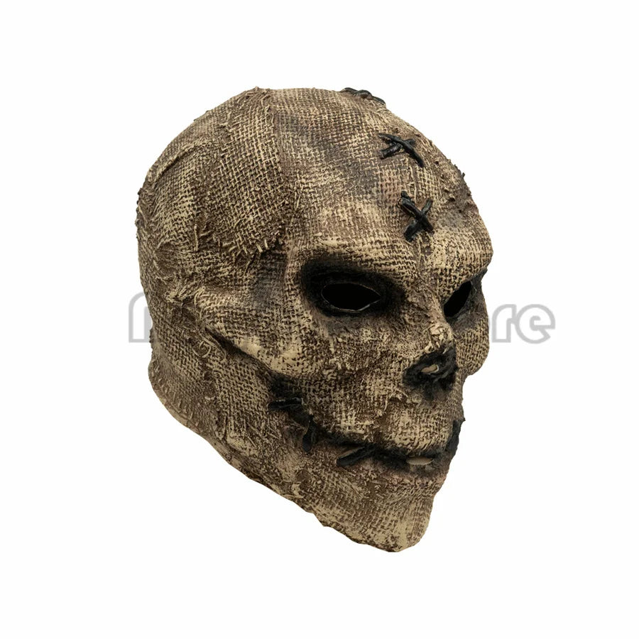 Masque Halloween Crâne Rétro – Couvre-Chef Complet Squelette Cosplay