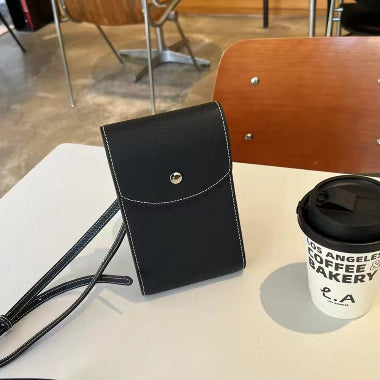 Petit Sac à Bandoulière Personnalisé en Cuir de Palmier – Sac de Téléphone pour Femme