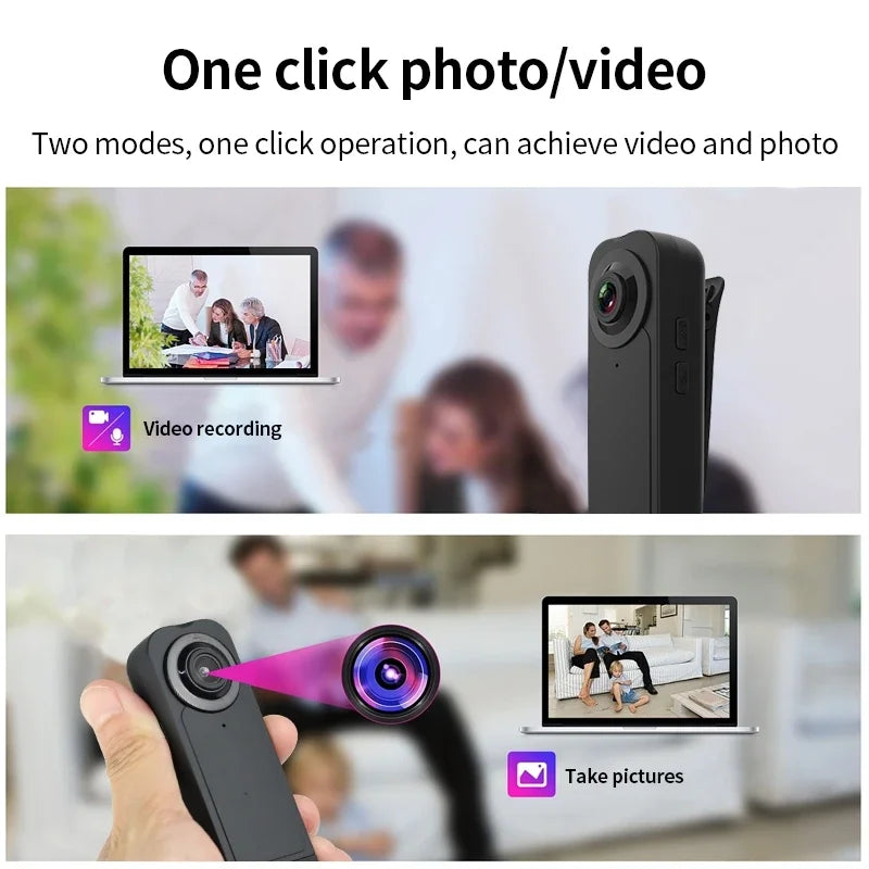 Mini caméra corporelle A18 Kaysunlink – 1080P HD Sport et Bodycam portable