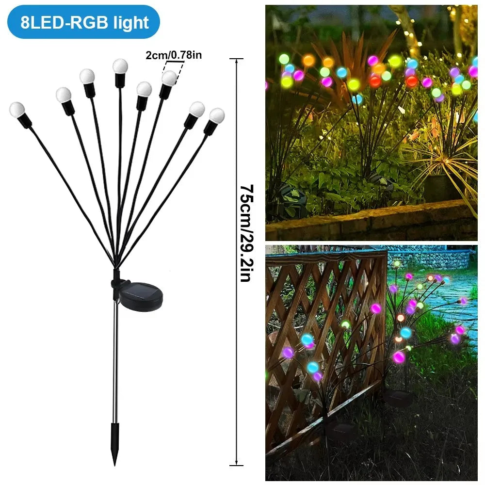 Solar LED-Qualle – Garten-Dekoration