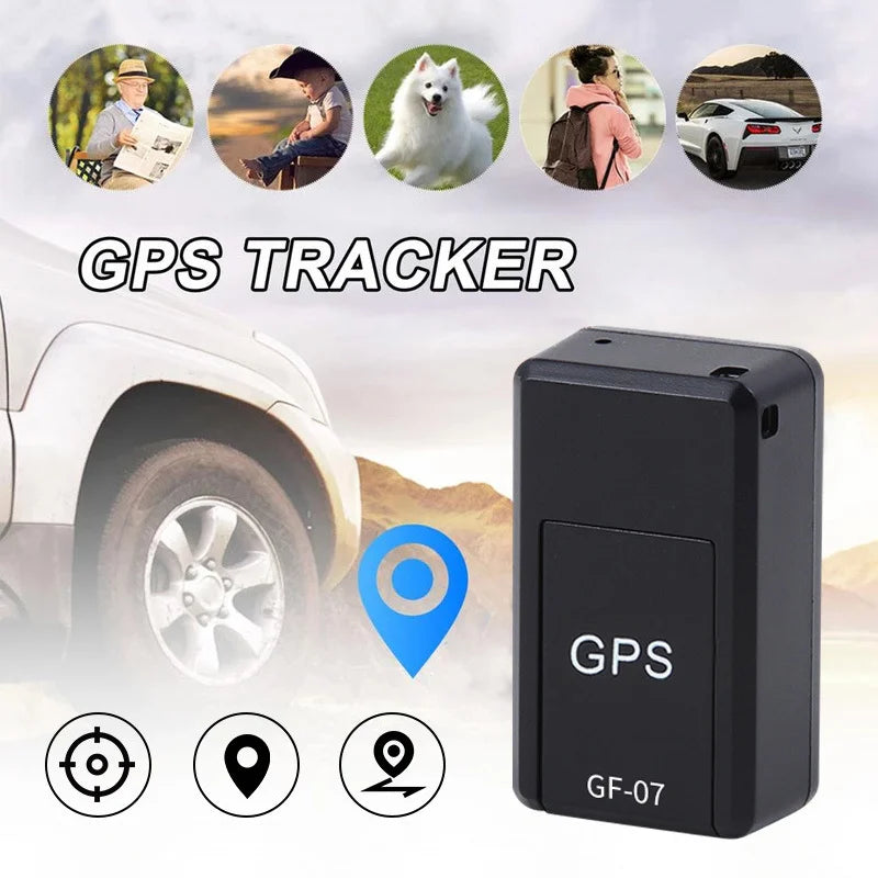 Mini Car GPS Tracker Anti-lost Locator Device Real-time Tracking Static GF09 Magnetic WiFi 