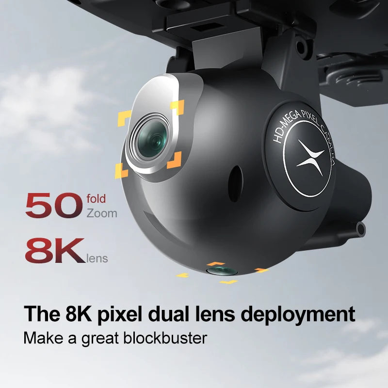 Drone 2025 F1 – Version écran, Caméra 4K, Moteur sans balais, Évitement d’obstacles, Quadrirotor pliable, RC Jouet