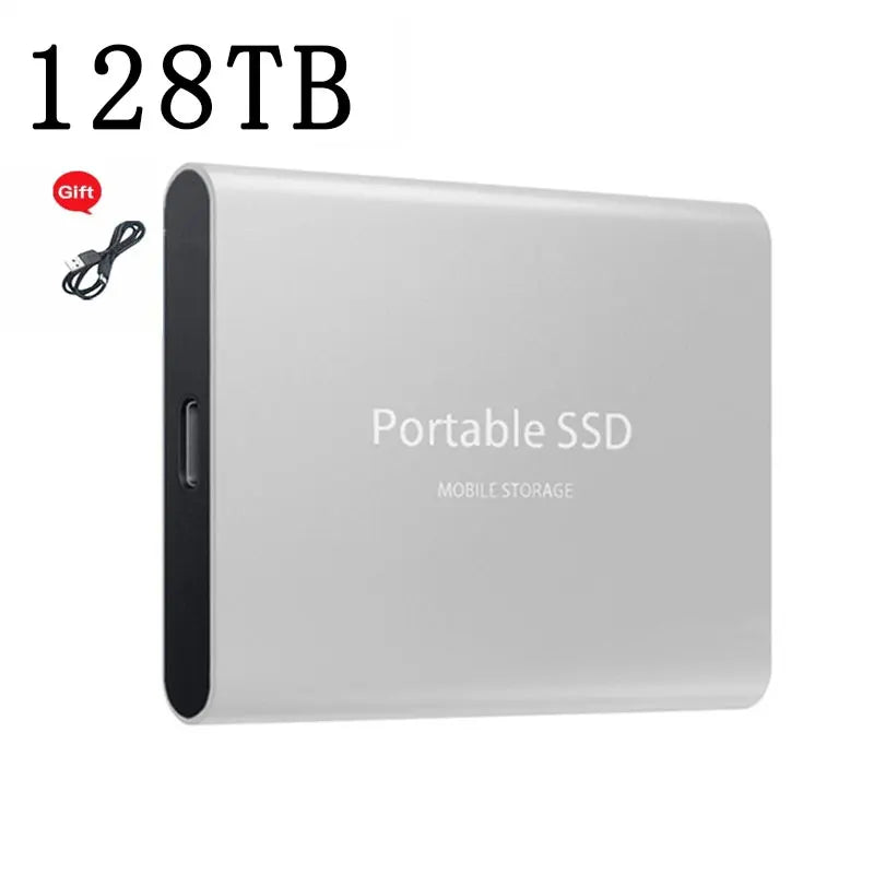 Disque Dur Externe Portable SSD 2 To, 4 To, 16 To, USB Type-C 3.0, Haute Vitesse, 8 To