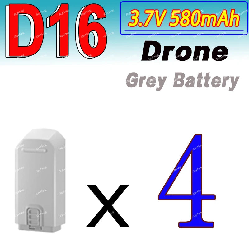 Original D16 3.7V 580mAh Battery